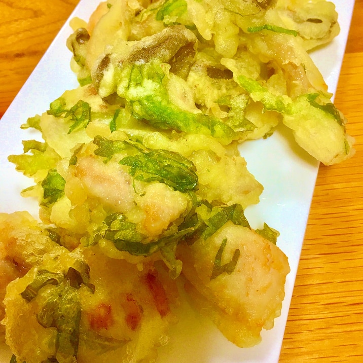 簡単!大葉とり天!